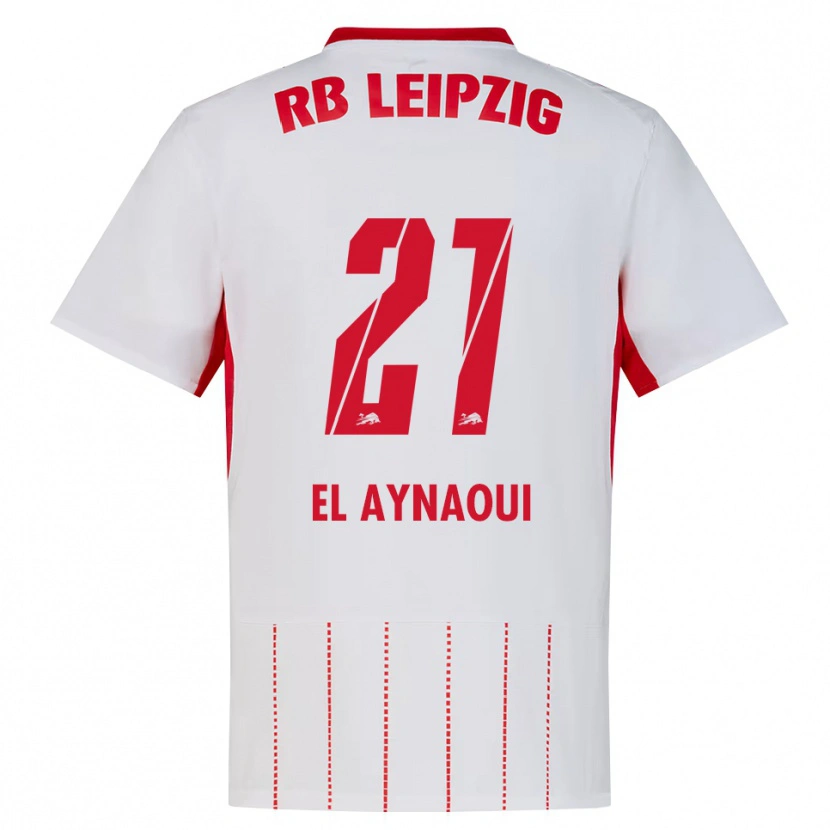 Danxen Hombre Camiseta Neil El Aynaoui #21 Rojo Blanco Amarillo 1ª Equipación 2026/27 La Camisa México