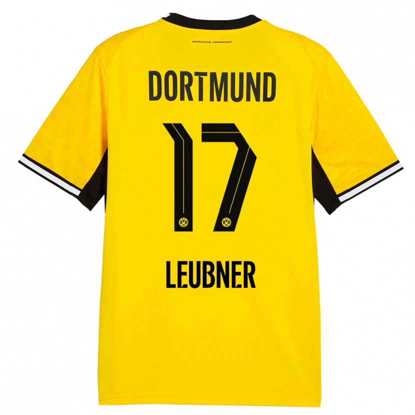 Danxen Hombre Camiseta Ronja Leubner #17 Amarillo Negro Blanco 1ª Equipación 2026/27 La Camisa México