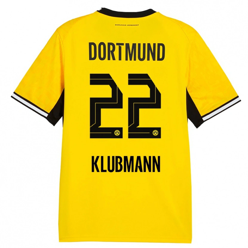 Danxen Hombre Camiseta Leon Klubmann #22 Amarillo Negro Blanco 1ª Equipación 2026/27 La Camisa México
