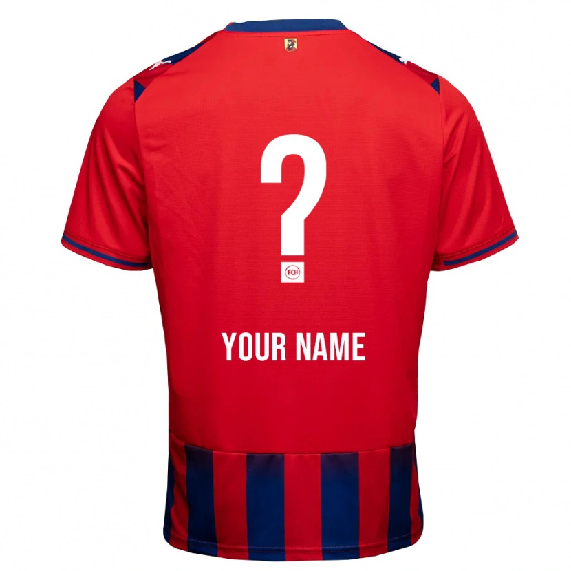 Danxen Hombre Camiseta Su Nombre #0 Azul Real Blanco Rojo 1ª Equipación 2026/27 La Camisa México