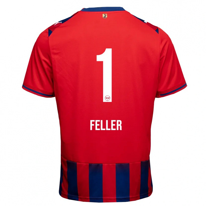 Danxen Hombre Camiseta Frank Feller #1 Azul Real Blanco Rojo 1ª Equipación 2026/27 La Camisa México
