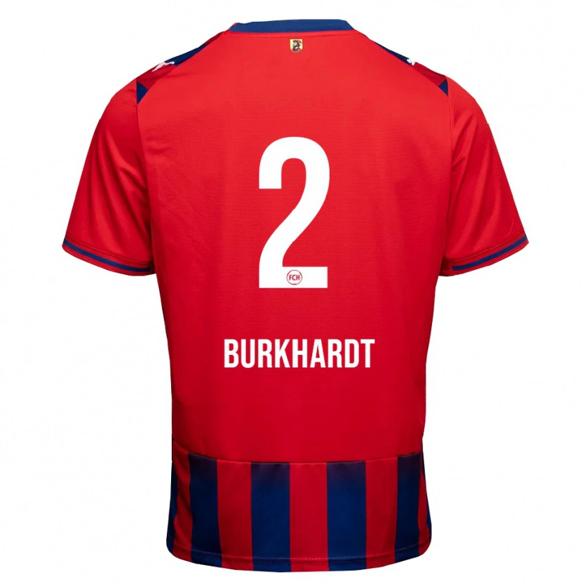 Danxen Hombre Camiseta Hannes Burkhardt #2 Azul Real Blanco Rojo 1ª Equipación 2026/27 La Camisa México