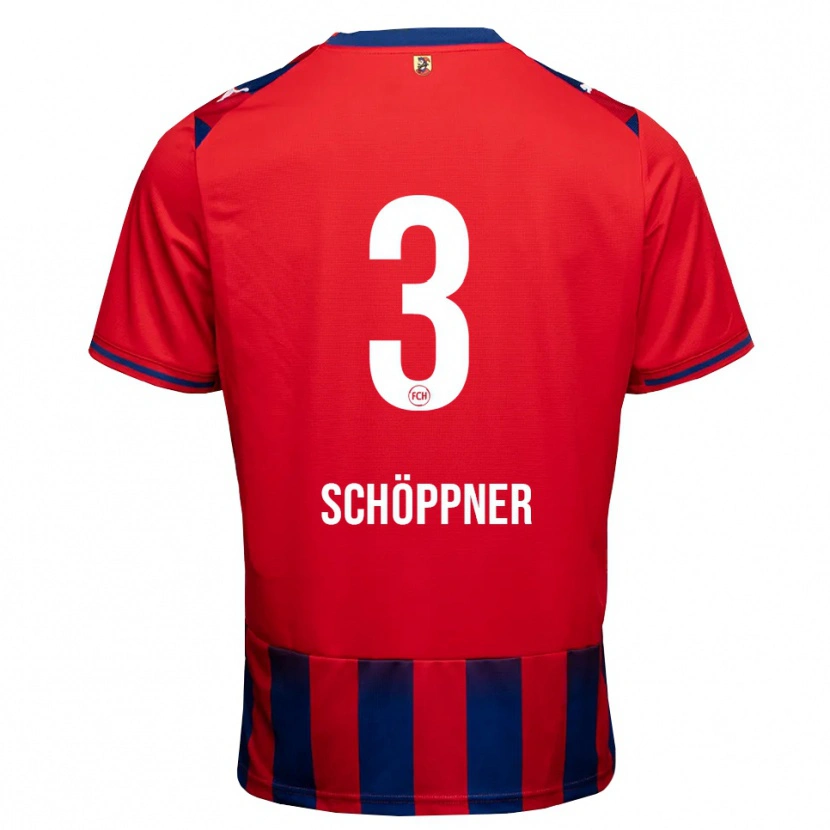 Danxen Hombre Camiseta Jan Schöppner #3 Azul Real Blanco Rojo 1ª Equipación 2026/27 La Camisa México
