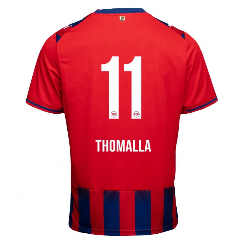 Danxen Hombre Camiseta Denis Thomalla #11 Azul Real Blanco Rojo 1ª Equipación 2026/27 La Camisa México