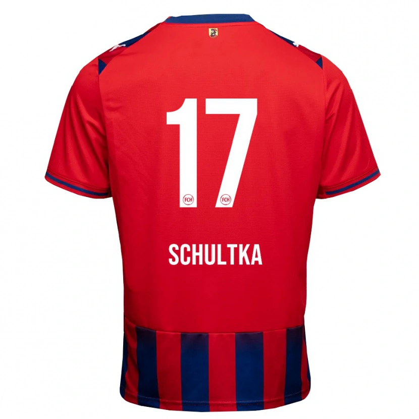 Danxen Hombre Camiseta Silas Schultka #17 Azul Real Blanco Rojo 1ª Equipación 2026/27 La Camisa México
