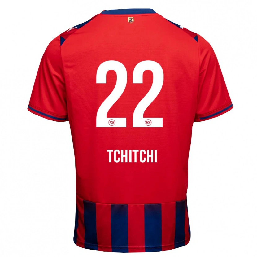 Danxen Hombre Camiseta Dahrel Tchitchi #22 Azul Real Blanco Rojo 1ª Equipación 2026/27 La Camisa México