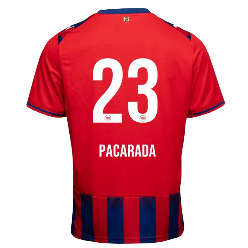 Danxen Hombre Camiseta Leart Paçarada #23 Azul Real Blanco Rojo 1ª Equipación 2026/27 La Camisa México