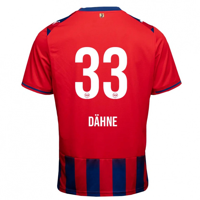 Danxen Hombre Camiseta Thomas Dähne #33 Azul Real Blanco Rojo 1ª Equipación 2026/27 La Camisa México