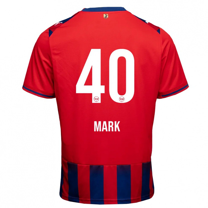 Danxen Hombre Camiseta Felix Mark #40 Azul Real Blanco Rojo 1ª Equipación 2026/27 La Camisa México