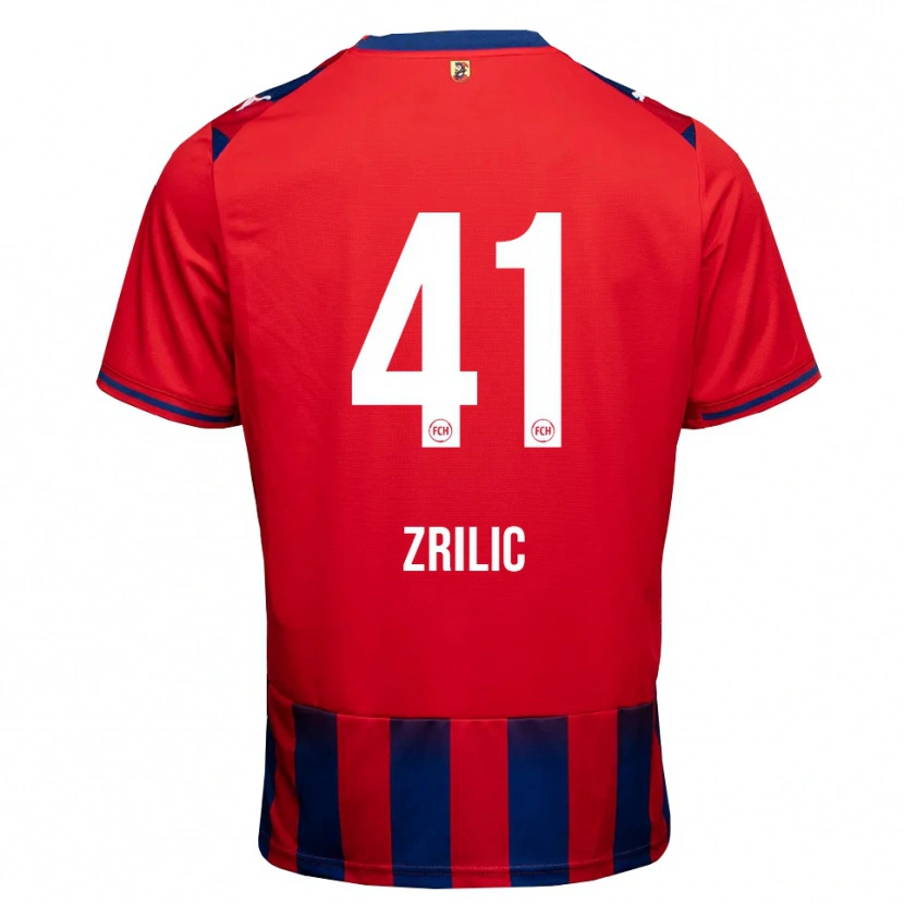 Danxen Hombre Camiseta Marko Zrilić #41 Azul Real Blanco Rojo 1ª Equipación 2026/27 La Camisa México