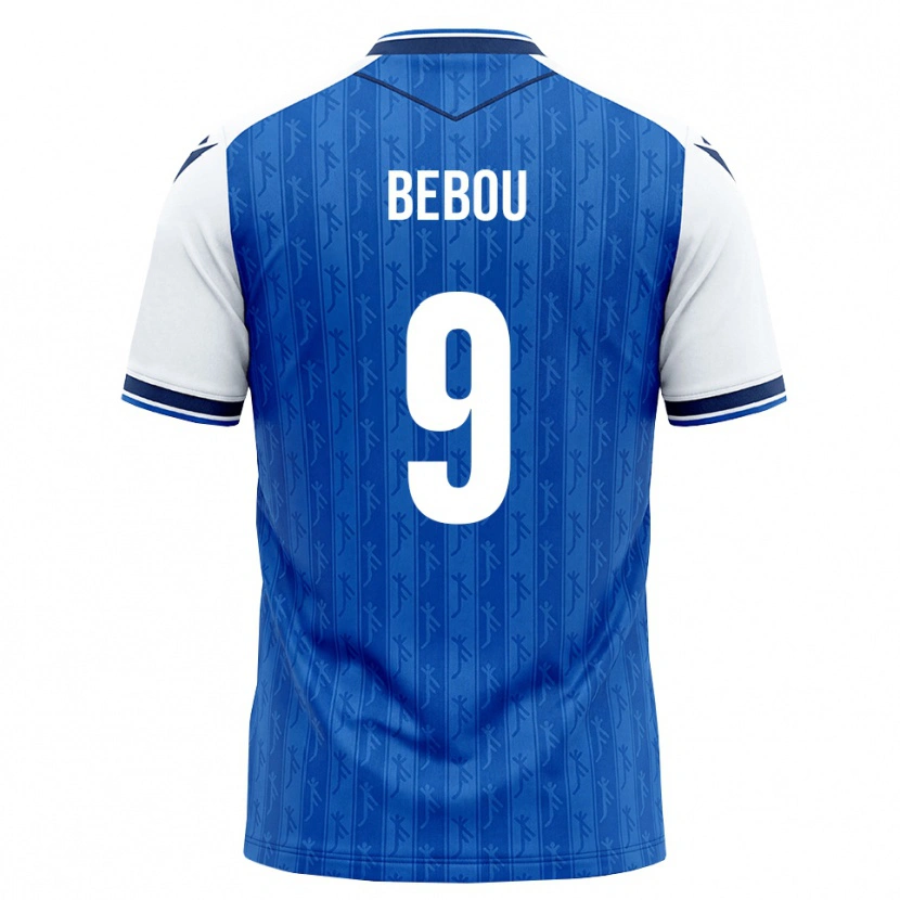 Danxen Hombre Camiseta Ihlas Bebou #9 Azul Real Blanco 1ª Equipación 2026/27 La Camisa México