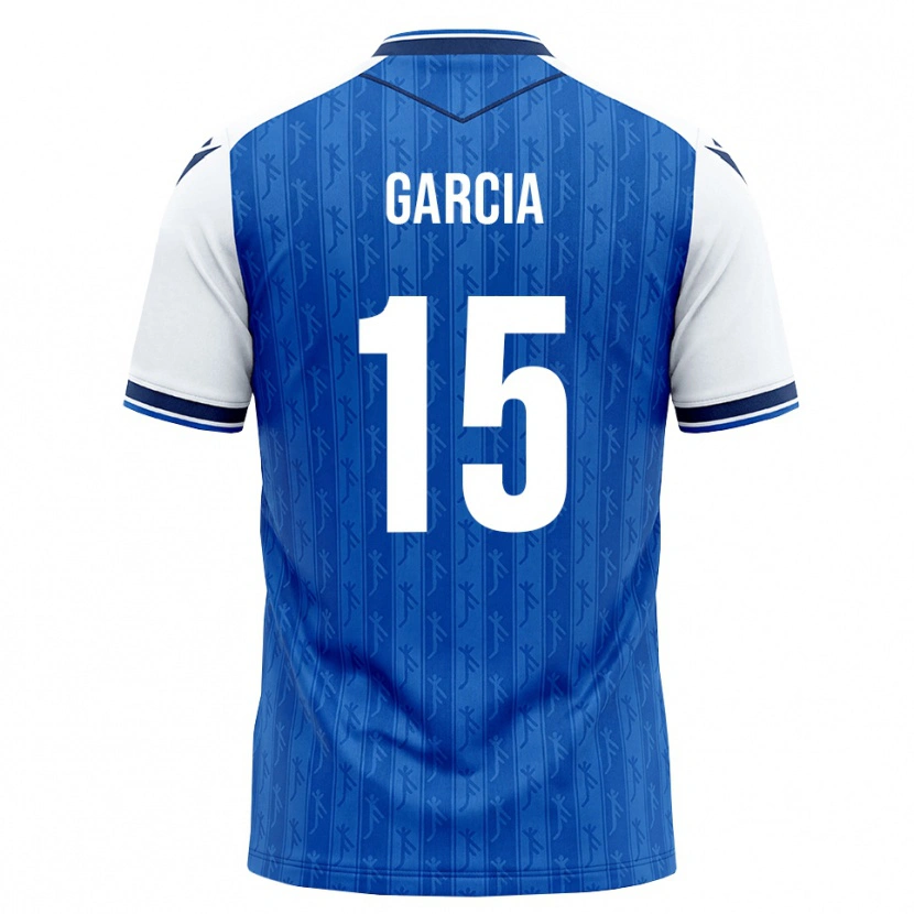 Danxen Hombre Camiseta Marta Cazalla Garcia #15 Azul Real Blanco 1ª Equipación 2026/27 La Camisa México
