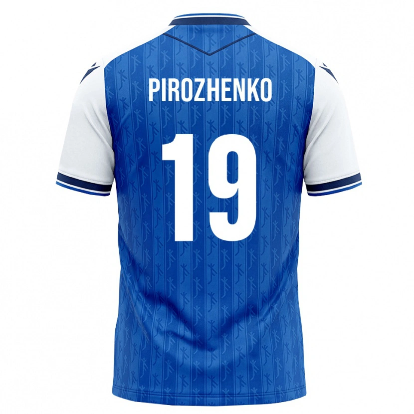 Danxen Hombre Camiseta Mark Pirozhenko #19 Azul Real Blanco 1ª Equipación 2026/27 La Camisa México