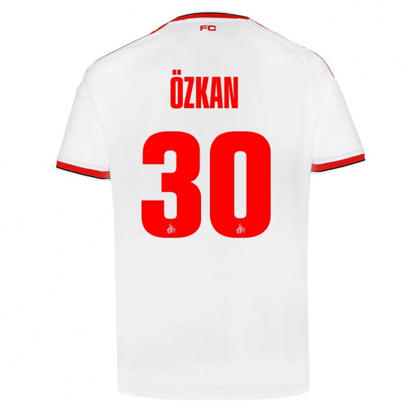 Danxen Hombre Camiseta Mikail Özkan #30 Blanco Rojo Negro 1ª Equipación 2026/27 La Camisa México