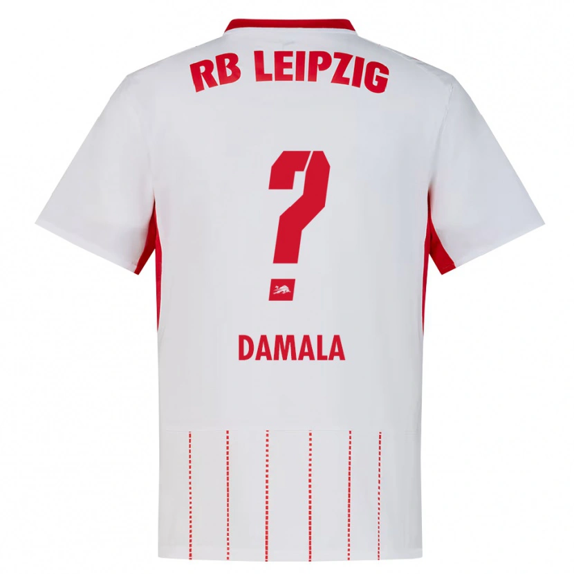 Danxen Hombre Camiseta Bilal Damala #0 Rojo Blanco Amarillo 1ª Equipación 2026/27 La Camisa México