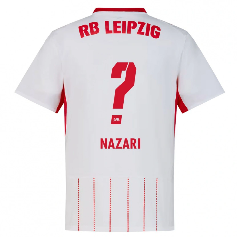 Danxen Hombre Camiseta Alireza Nazari #0 Rojo Blanco Amarillo 1ª Equipación 2026/27 La Camisa México