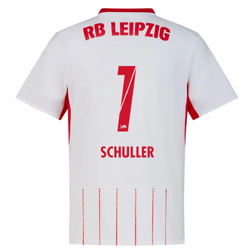 Danxen Hombre Camiseta Gina Schüller #1 Rojo Blanco Amarillo 1ª Equipación 2026/27 La Camisa México
