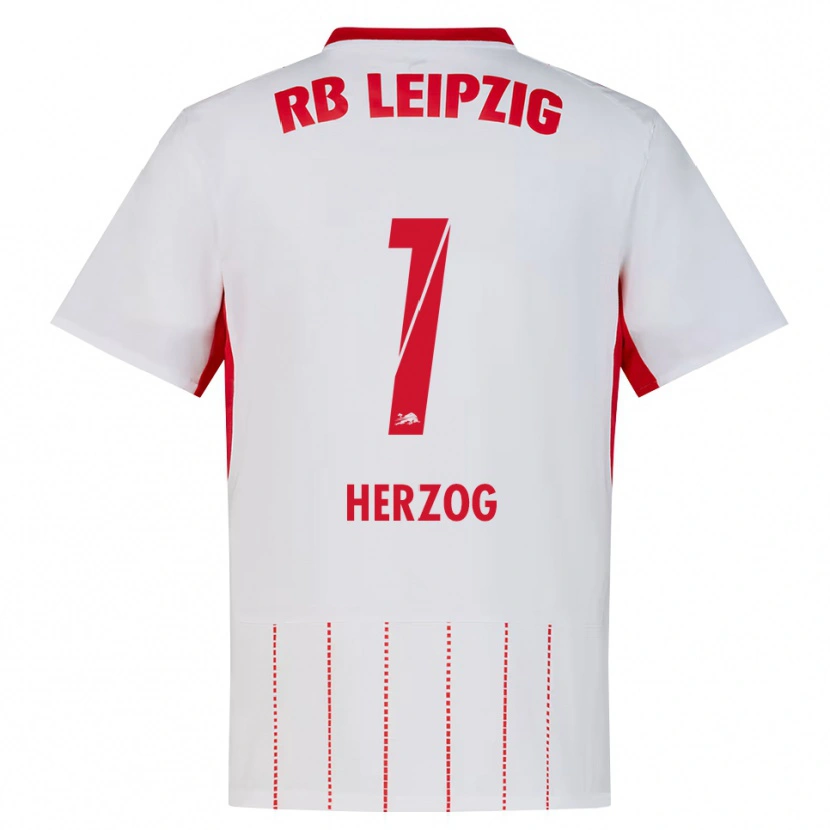 Danxen Hombre Camiseta Elvira Herzog #1 Rojo Blanco Amarillo 1ª Equipación 2026/27 La Camisa México