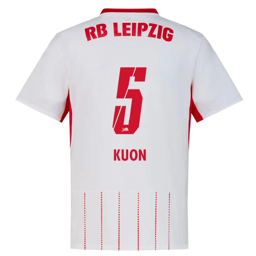 Danxen Hombre Camiseta Xaver Kuon #5 Rojo Blanco Amarillo 1ª Equipación 2026/27 La Camisa México