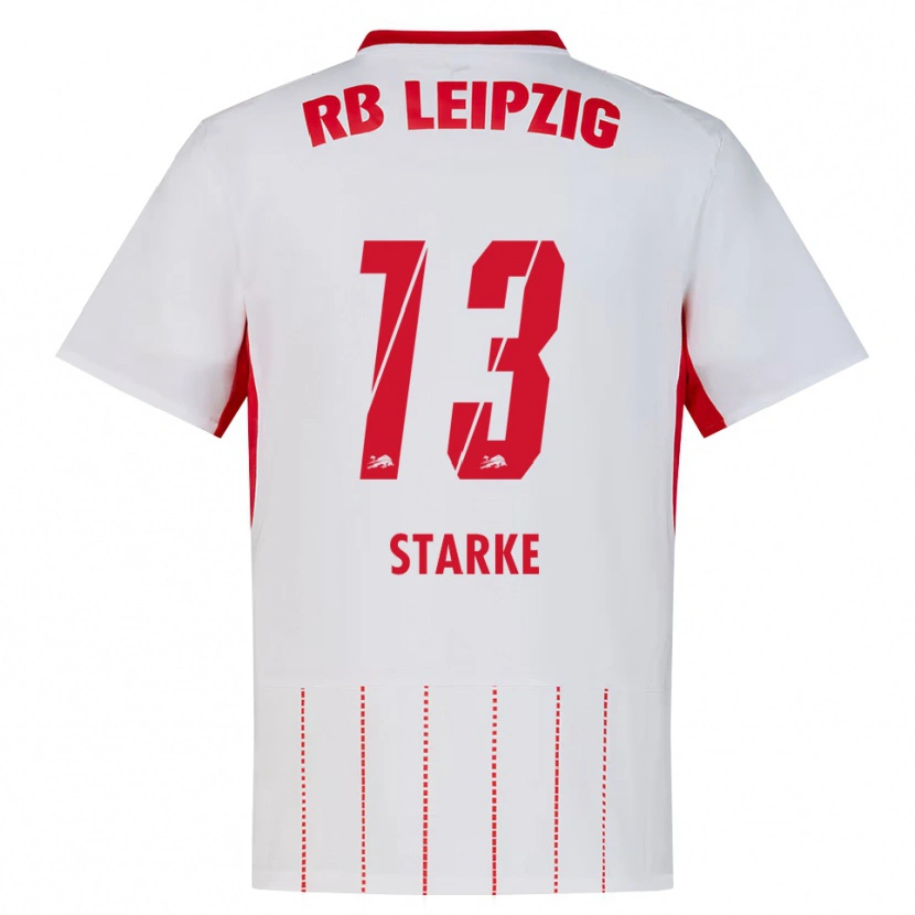 Danxen Hombre Camiseta Sandra Starke #13 Rojo Blanco Amarillo 1ª Equipación 2026/27 La Camisa México