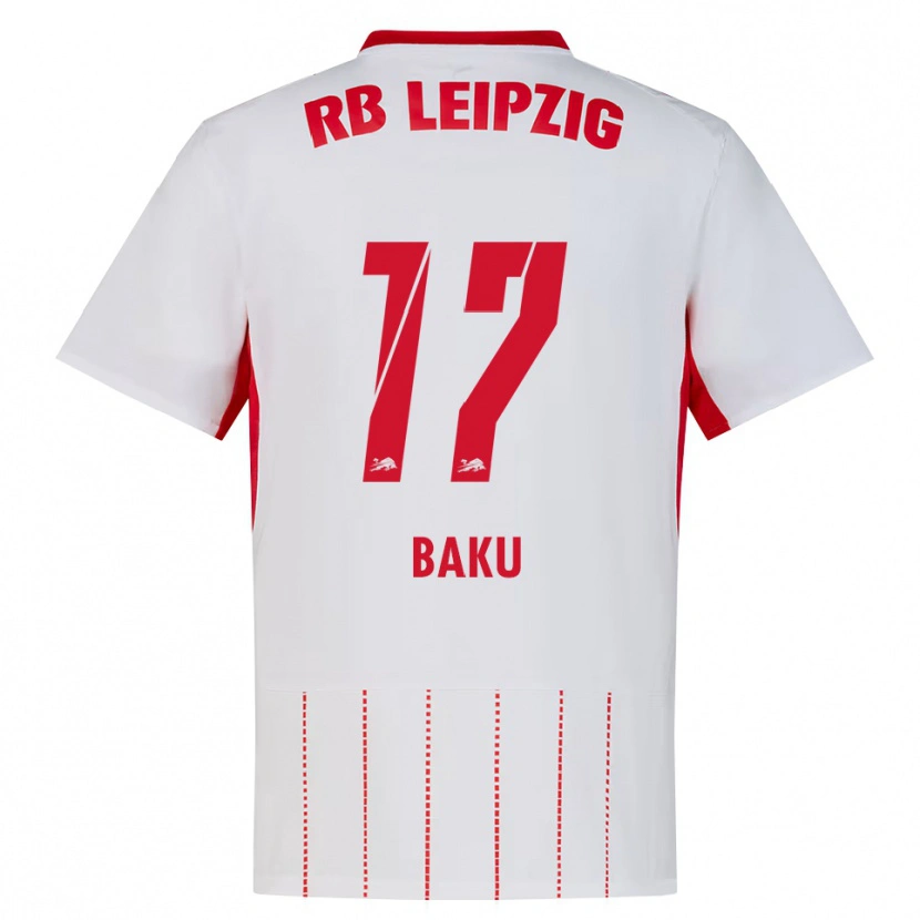 Danxen Hombre Camiseta Ridle Baku #17 Rojo Blanco Amarillo 1ª Equipación 2026/27 La Camisa México