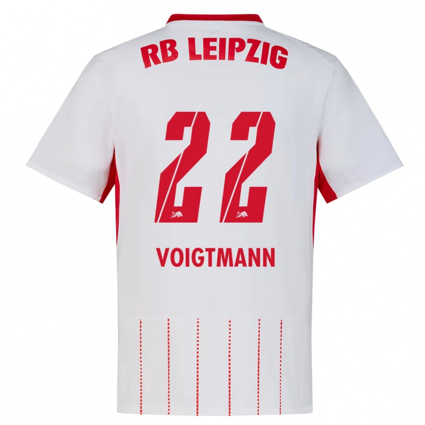 Danxen Hombre Camiseta Alexander Voigtmann #22 Rojo Blanco Amarillo 1ª Equipación 2026/27 La Camisa México