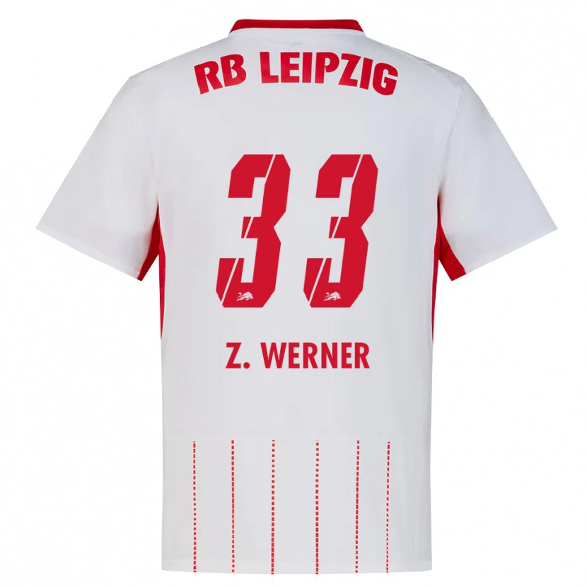 Danxen Hombre Camiseta Zoé Werner #33 Rojo Blanco Amarillo 1ª Equipación 2026/27 La Camisa México