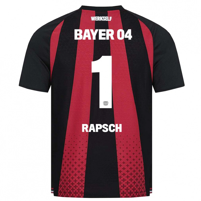 Danxen Hombre Camiseta Simeon Rapsch #1 Negro Blanco Rojo 1ª Equipación 2026/27 La Camisa México
