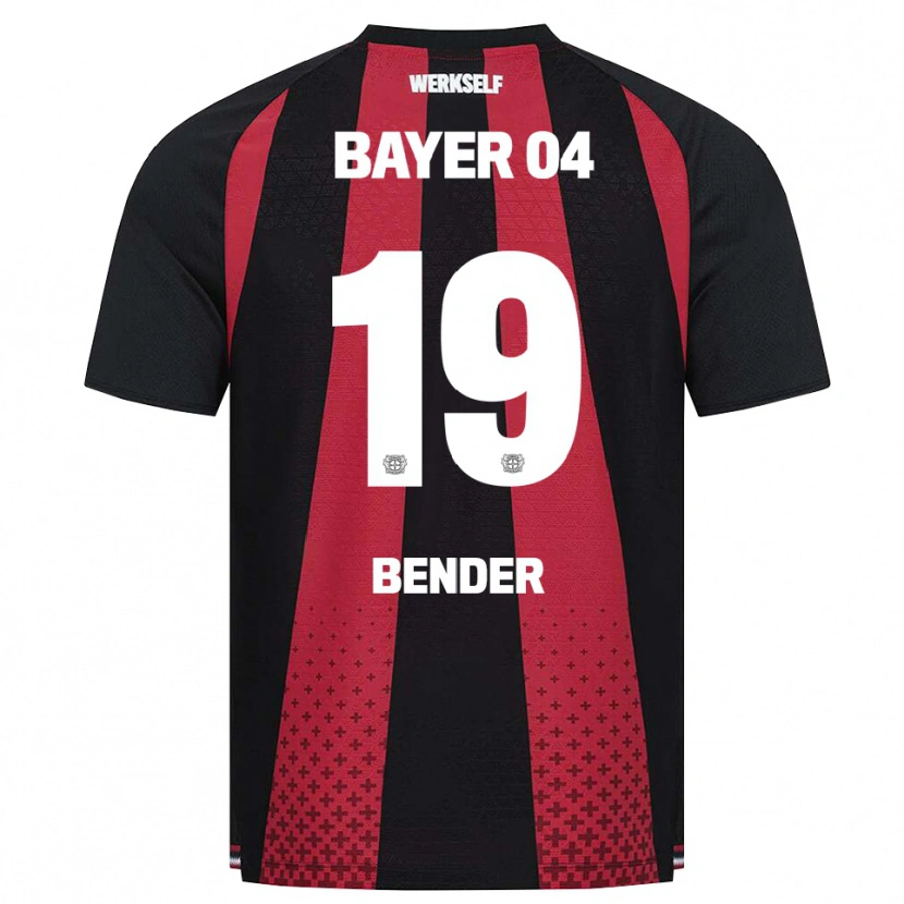 Danxen Hombre Camiseta Loreen Bender #19 Negro Blanco Rojo 1ª Equipación 2026/27 La Camisa México