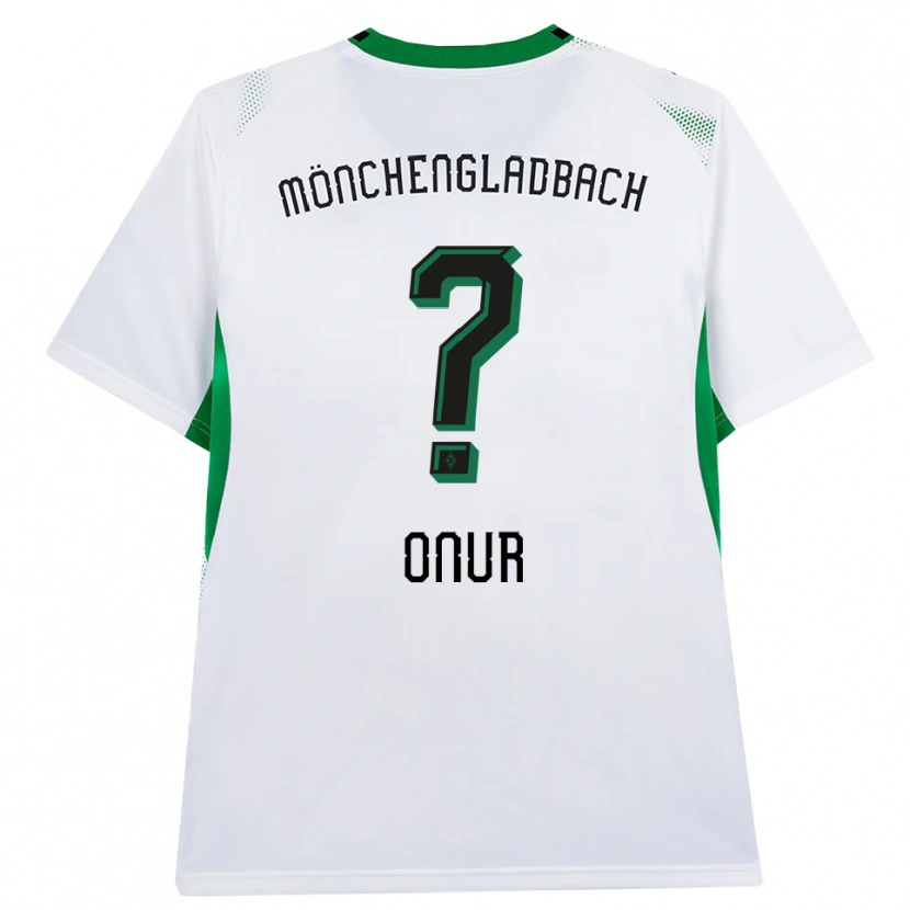 Danxen Hombre Camiseta Hasan Onur #0 Blanco Negro Verde 1ª Equipación 2026/27 La Camisa México