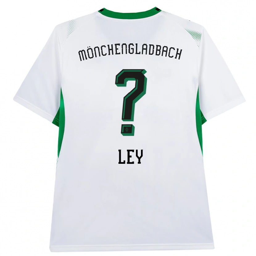Danxen Hombre Camiseta Marlon Ley #0 Blanco Negro Verde 1ª Equipación 2026/27 La Camisa México