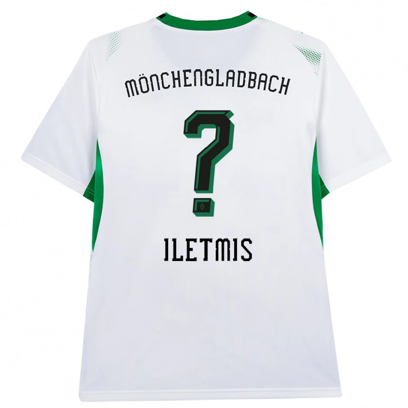 Danxen Hombre Camiseta Abdullah Iletmis #0 Blanco Negro Verde 1ª Equipación 2026/27 La Camisa México
