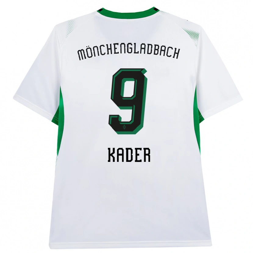 Danxen Hombre Camiseta Cagatay Kader #9 Blanco Negro Verde 1ª Equipación 2026/27 La Camisa México