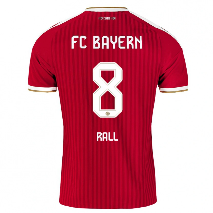 Danxen Hombre Camiseta Maximiliane Rall #8 Rojo Blanco Azul 1ª Equipación 2026/27 La Camisa México