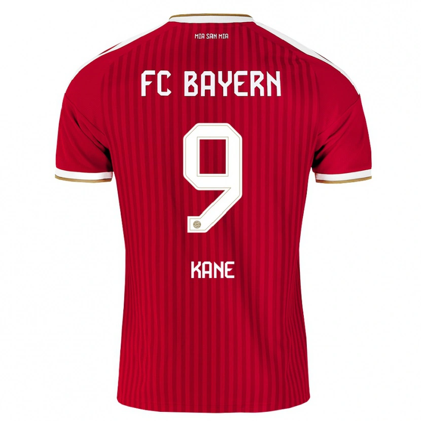 Danxen Hombre Camiseta Harry Kane #9 Rojo Blanco Azul 1ª Equipación 2026/27 La Camisa México