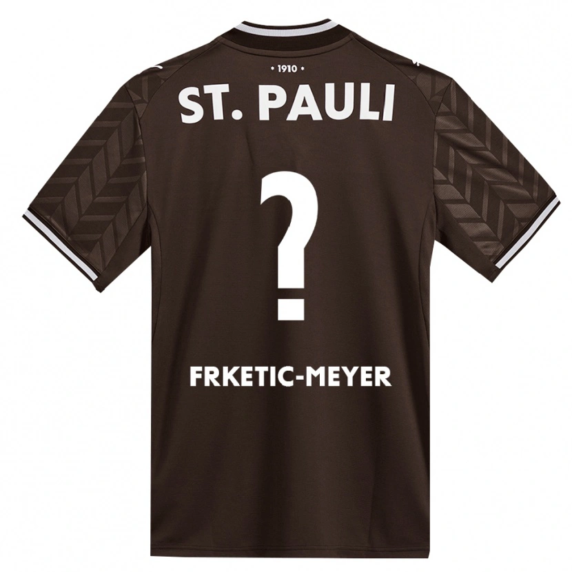 Danxen Hombre Camiseta Noah Frketic-Meyer #0 Café Blanco 1ª Equipación 2026/27 La Camisa México