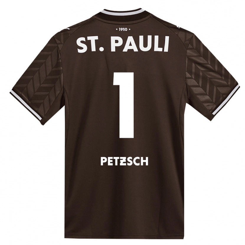 Danxen Hombre Camiseta Niklas Petzsch #1 Café Blanco 1ª Equipación 2026/27 La Camisa México