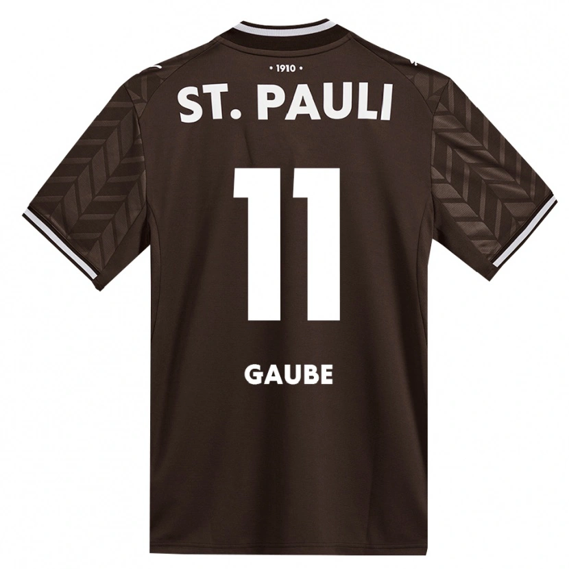 Danxen Hombre Camiseta Bastian Gaube #11 Café Blanco 1ª Equipación 2026/27 La Camisa México