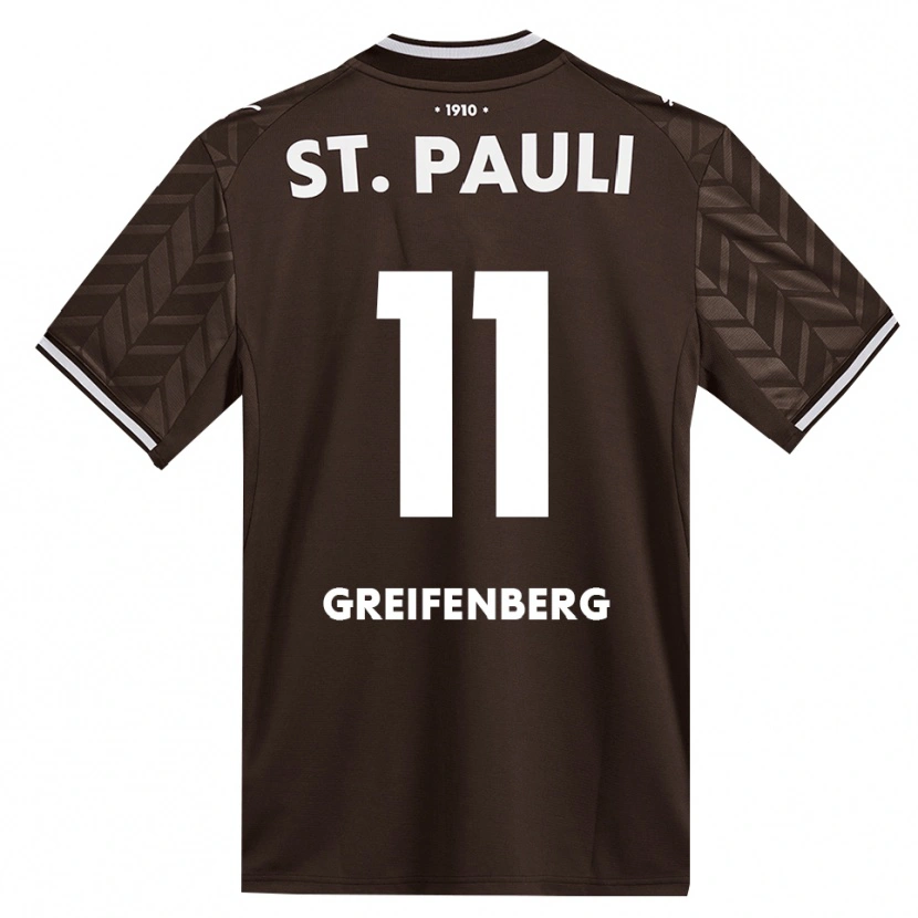 Danxen Hombre Camiseta Ann-Sophie Greifenberg #11 Café Blanco 1ª Equipación 2026/27 La Camisa México
