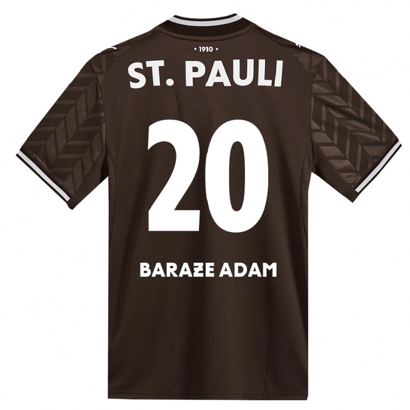 Danxen Hombre Camiseta Isma Baraze Adam #20 Café Blanco 1ª Equipación 2026/27 La Camisa México