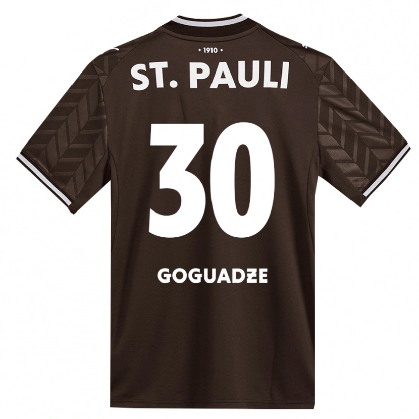 Danxen Hombre Camiseta Nikky Goguadze #30 Café Blanco 1ª Equipación 2026/27 La Camisa México