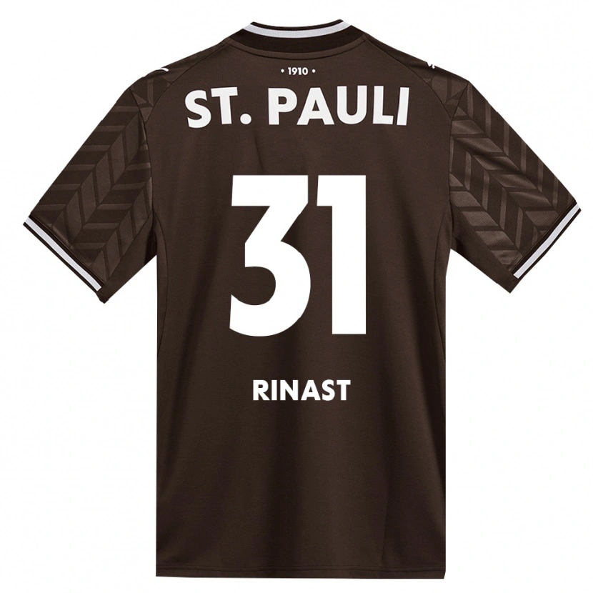 Danxen Hombre Camiseta Rachel Rinast #31 Café Blanco 1ª Equipación 2026/27 La Camisa México