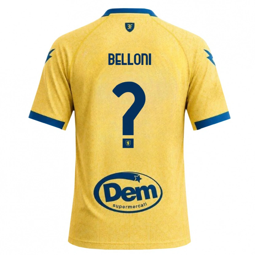 Danxen Hombre Camiseta Nicholas Belloni #0 Caqui Negro Azul 1ª Equipación 2026/27 La Camisa México