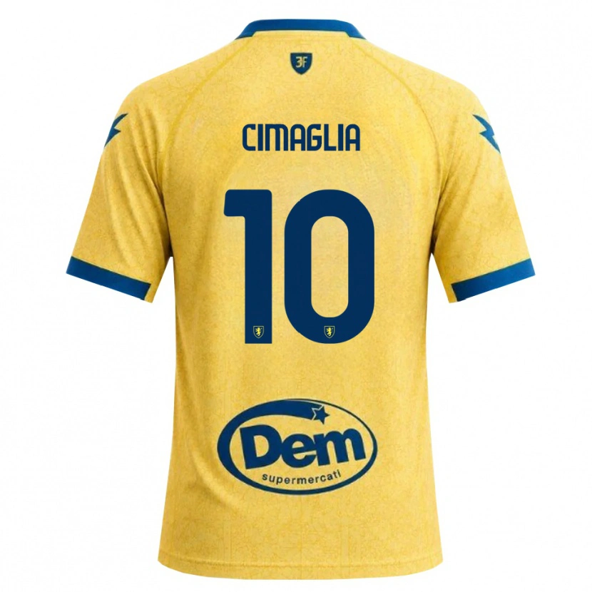 Danxen Hombre Camiseta Marco Cimaglia #10 Caqui Negro Azul 1ª Equipación 2026/27 La Camisa México