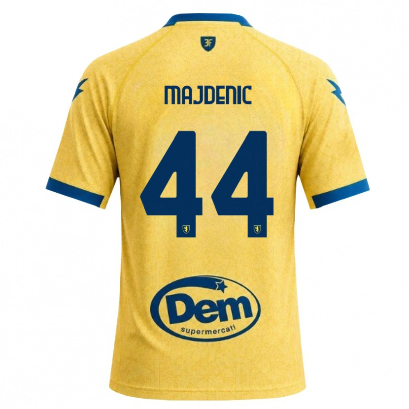 Danxen Hombre Camiseta Fran Majdenic #44 Caqui Negro Azul 1ª Equipación 2026/27 La Camisa México