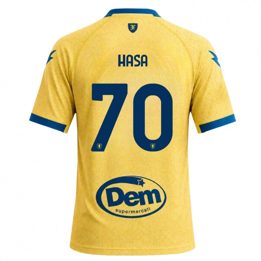 Danxen Hombre Camiseta Luis Hasa #70 Caqui Negro Azul 1ª Equipación 2026/27 La Camisa México