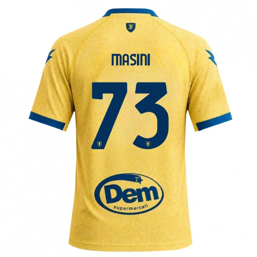 Danxen Hombre Camiseta Patrizio Masini #73 Caqui Negro Azul 1ª Equipación 2026/27 La Camisa México