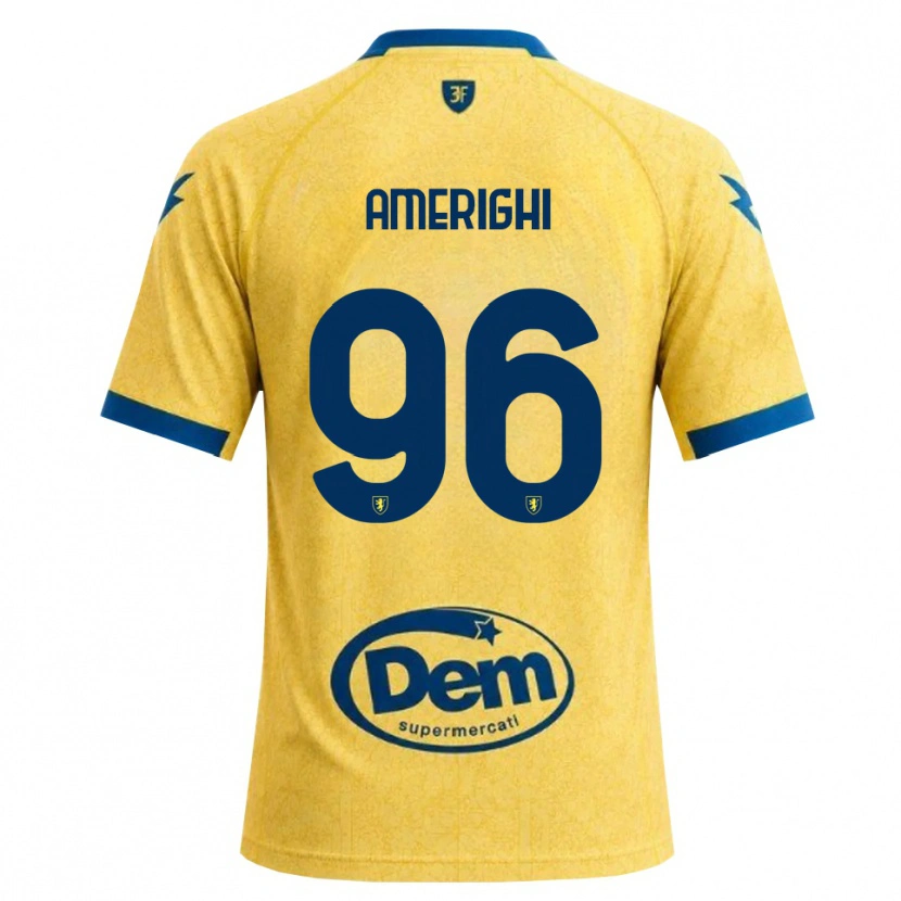 Danxen Hombre Camiseta Igor Amerighi #96 Caqui Negro Azul 1ª Equipación 2026/27 La Camisa México