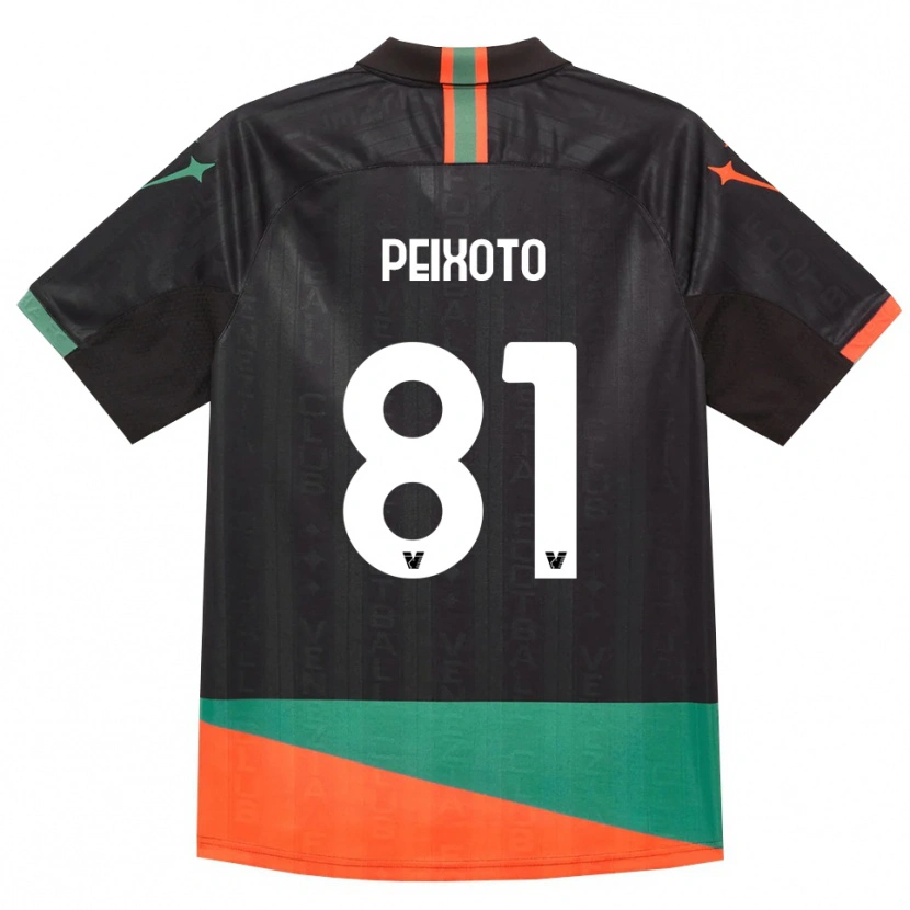 Danxen Hombre Camiseta Afonso Peixoto #81 Negro Naranja Verde 1ª Equipación 2026/27 La Camisa México