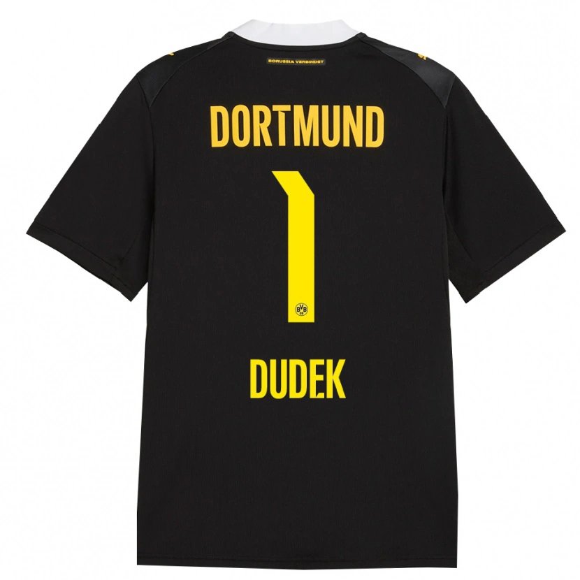 Danxen Hombre Camiseta Daniel Dudek #1 Negro Rojo Amarillo 2ª Equipación 2026/27 La Camisa México